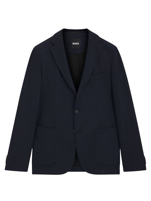 Blazer slim in flanella Hugo Boss | 50551528404